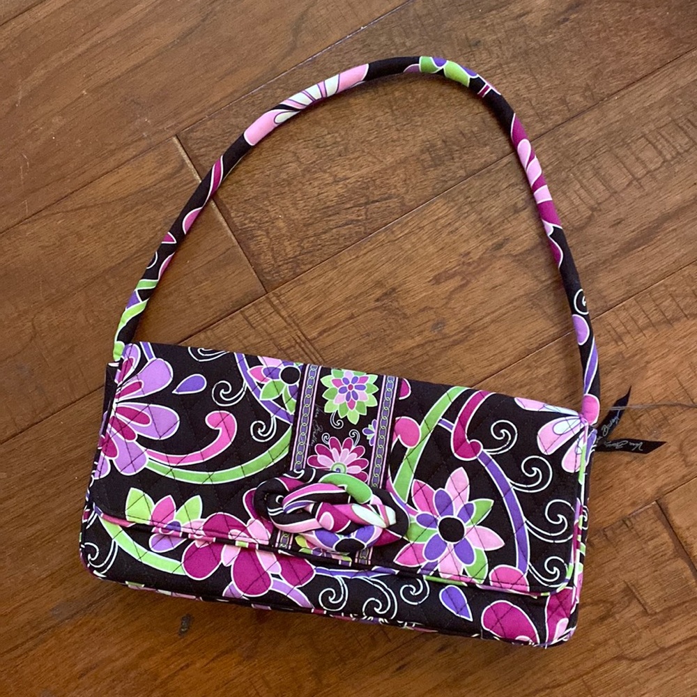 VERA BRADLEY Purple Punch Purse Handbag Retired NWT